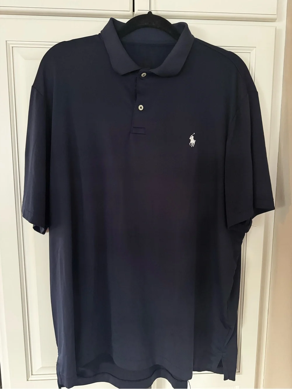 Ralph Lauren Classic Navy Polo with White Pony